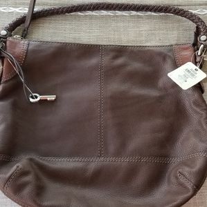 Brown Fossil Purse